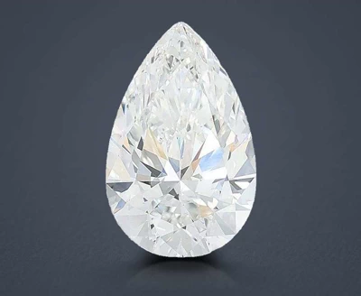 2.09ct E VS1 Rare Carat Ideal Cut Pear Lab Grown Diamond
