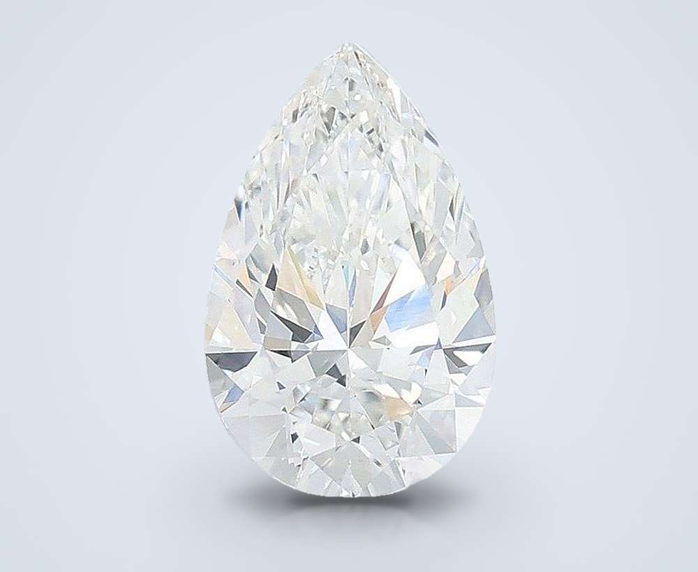 2.09ct E VS1 Rare Carat Ideal Cut Pear Lab Grown Diamond