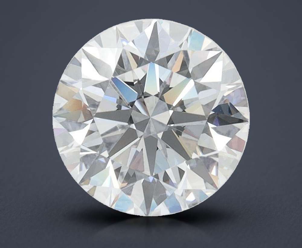2.03ct D VVS1 Rare Carat Ideal Cut Round Lab Grown Diamond