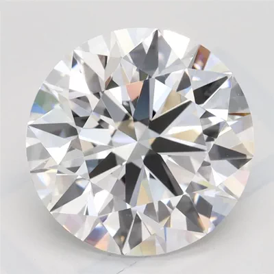 3.56ct D VVS2 Rare Carat Ideal Cut Round Lab Grown Diamond