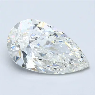 3.01ct I SI1 Excellent Cut Pear Diamond
