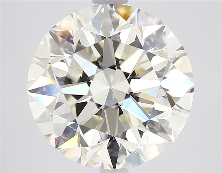 4.01ct K SI1 Very Good Cut Round Diamond