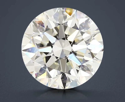 4.01ct K SI1 Very Good Cut Round Diamond
