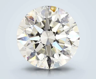 4.01ct K SI1 Very Good Cut Round Diamond
