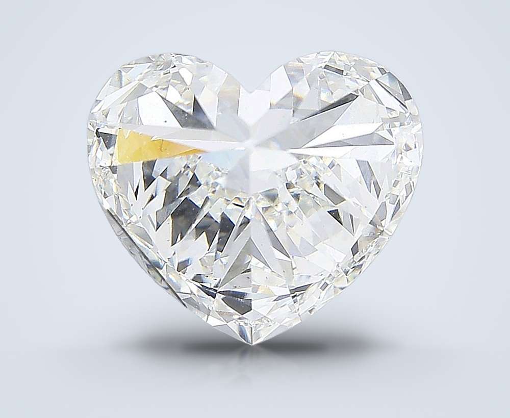 11.00ct F VS2 Rare Carat Ideal Cut Heart Lab Grown Diamond
