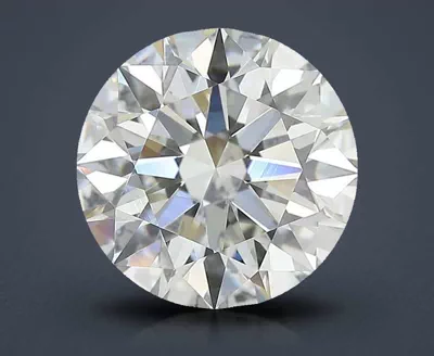 3.02ct J VVS2 Rare Carat Ideal Cut Round Diamond
