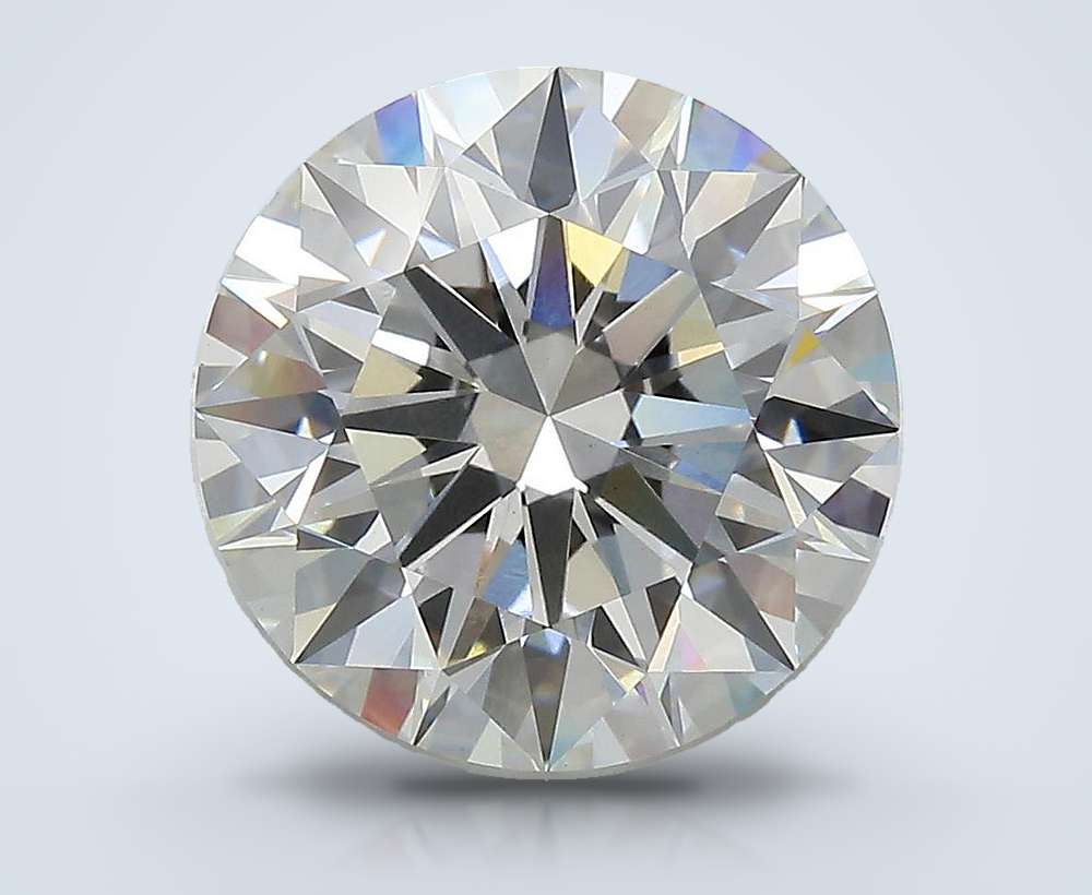 4.54ct F VS1 Rare Carat Ideal Cut Round Lab Grown Diamond