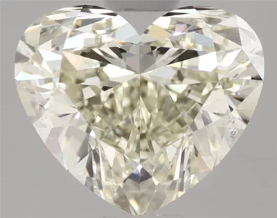 1.53ct K SI1 Rare Carat Ideal Cut Heart Diamond