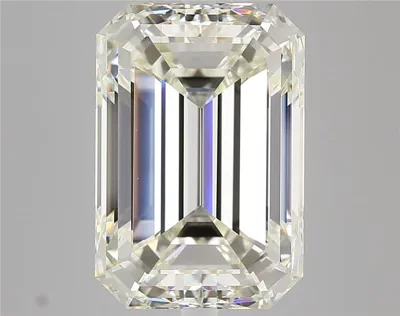 10.05ct J VVS2 Very Good Cut Emerald Diamond