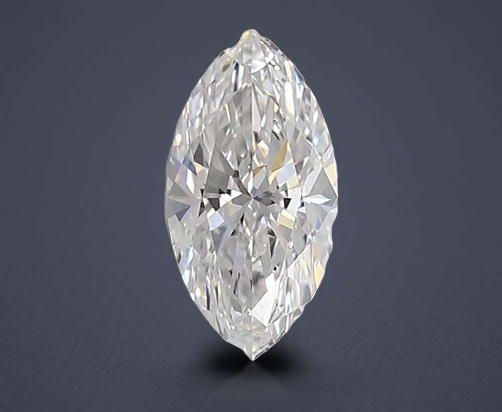 0.66ct D VVS2 Very Good Cut Marquise Lab Grown Diamond