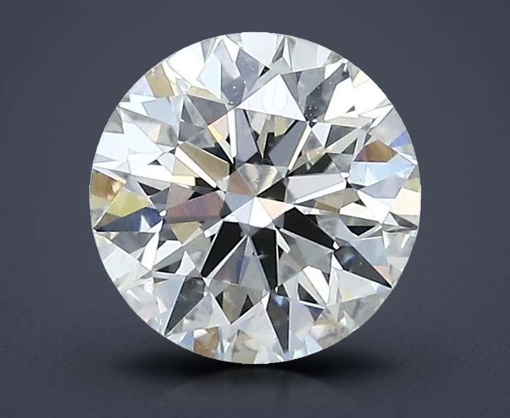 1.51ct I SI1 Rare Carat Ideal Cut Round Diamond