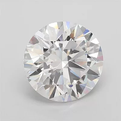 7.17ct F VS1 Rare Carat Ideal Cut Round Lab Grown Diamond