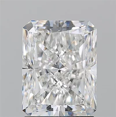 2.13ct G SI2 Rare Carat Ideal Cut Radiant Diamond