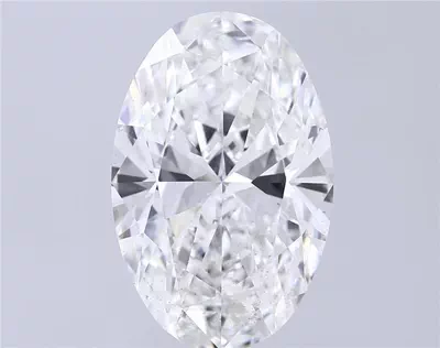 10.02ct F SI1 Rare Carat Ideal Cut Oval Lab Grown Diamond