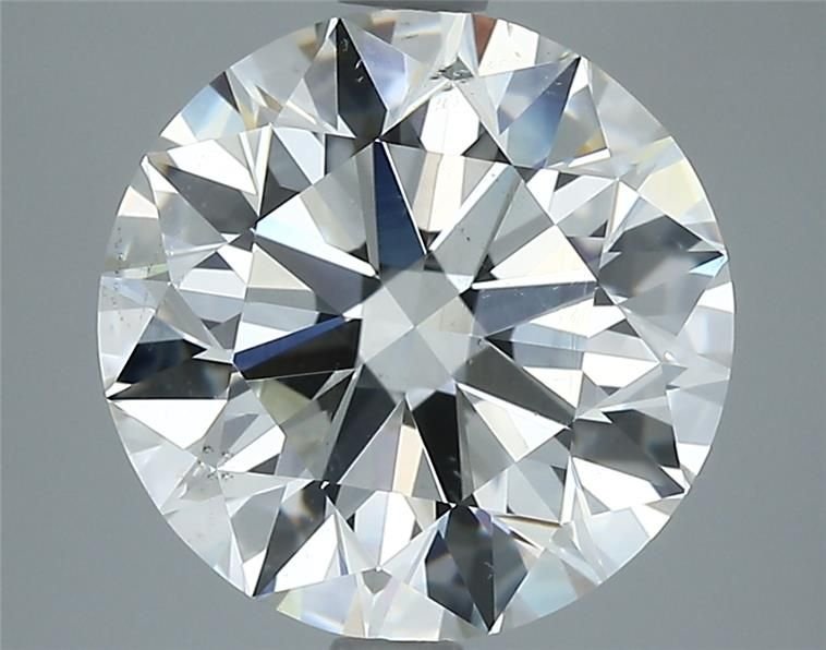 4.02ct I SI1 Rare Carat Ideal Cut Round Diamond