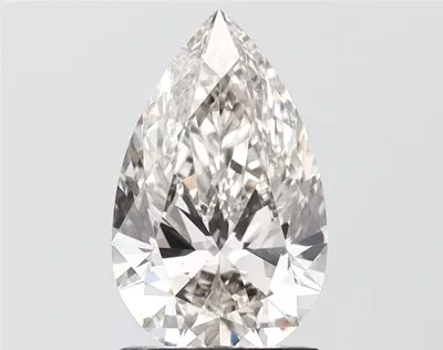 2.07ct I VS1 Rare Carat Ideal Cut Pear Lab Grown Diamond