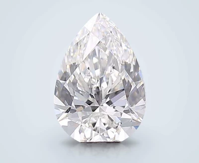 1.93ct F VVS2 Rare Carat Ideal Cut Pear Lab Grown Diamond