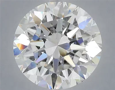 6.43ct E VS2 Excellent Cut Round Lab Grown Diamond