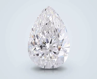 1.02ct G VVS2 Very Good Cut Pear Lab Grown Diamond