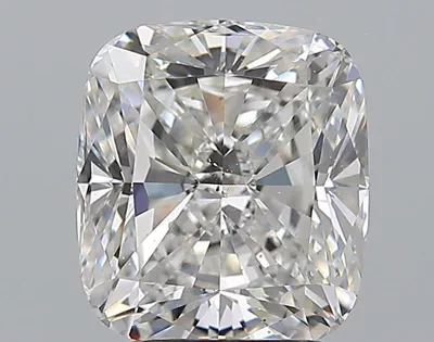 3.01ct G SI2 Very Good Cut Cushion Diamond