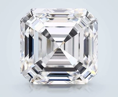 2.05ct E VS1 Rare Carat Ideal Cut Asscher Lab Grown Diamond