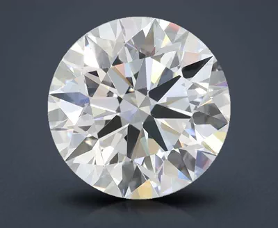 2.76ct F VS2 Rare Carat Ideal Cut Round Lab Grown Diamond