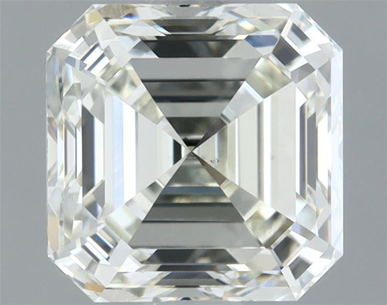 2.03ct J VS1 Rare Carat Ideal Cut Asscher Diamond