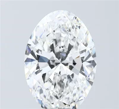 10.09ct E VVS2 Rare Carat Ideal Cut Oval Lab Grown Diamond