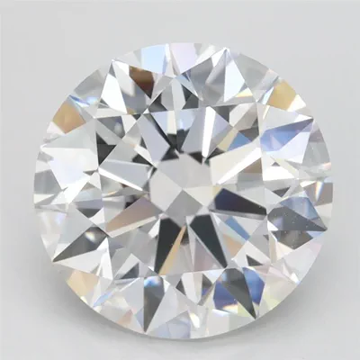 3.00ct D FL Rare Carat Ideal Cut Round Lab Grown Diamond