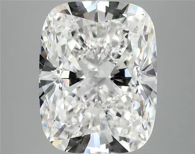 7.42ct E VVS2 Rare Carat Ideal Cut Cushion Lab Grown Diamond
