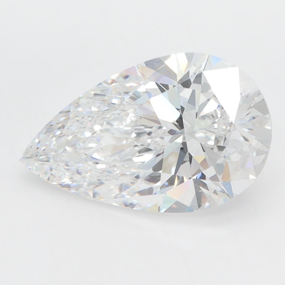 2.33ct D VVS2 Rare Carat Ideal Cut Pear Lab Grown Diamond