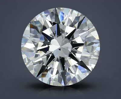 2.70ct F SI1 Rare Carat Ideal Cut Round Diamond