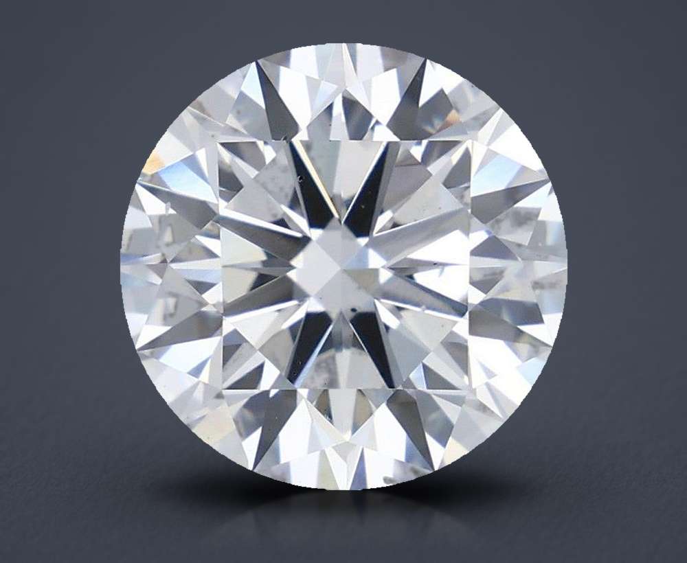 4.02ct E SI1 Rare Carat Ideal Cut Round Lab Grown Diamond