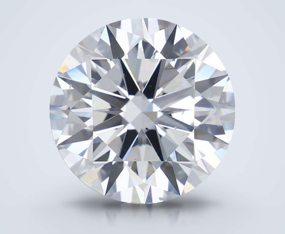 4.02ct E SI1 Rare Carat Ideal Cut Round Lab Grown Diamond