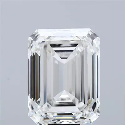 19.07ct G VVS2 Rare Carat Ideal Cut Emerald Lab Grown Diamond