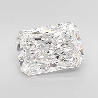 4.04ct E VVS2 Rare Carat Ideal Cut Radiant Lab Grown Diamond