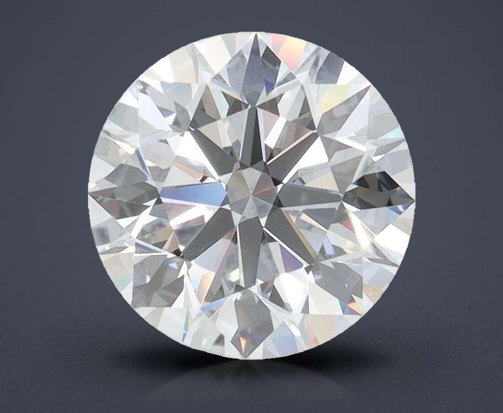 3.26ct D IF Rare Carat Ideal Cut Round Lab Grown Diamond