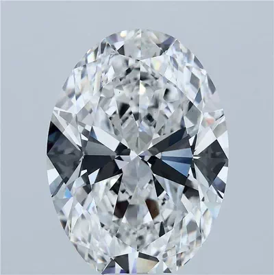 11.52ct E VS1 Rare Carat Ideal Cut Oval Lab Grown Diamond