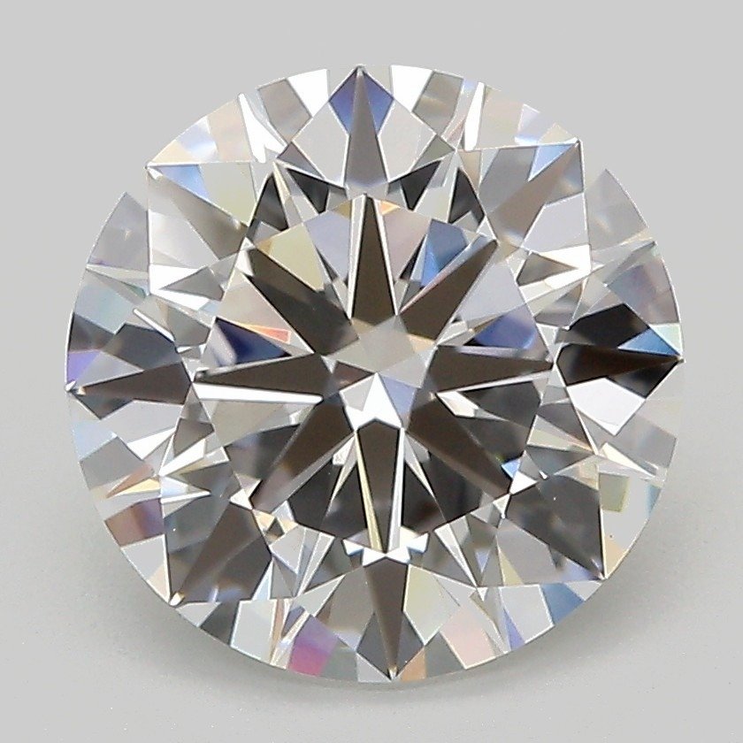 3.51ct D VVS2 Rare Carat Ideal Cut Round Lab Grown Diamond