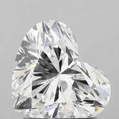 1.67ct E SI1 Rare Carat Ideal Cut Heart Lab Grown Diamond