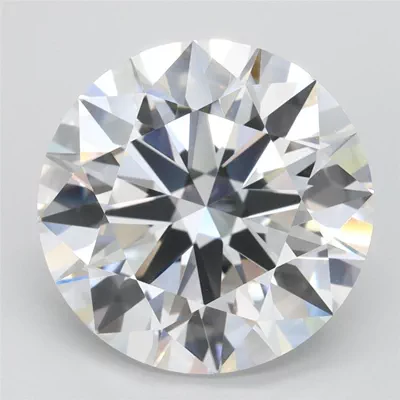 4.01ct D FL Rare Carat Ideal Cut Round Lab Grown Diamond