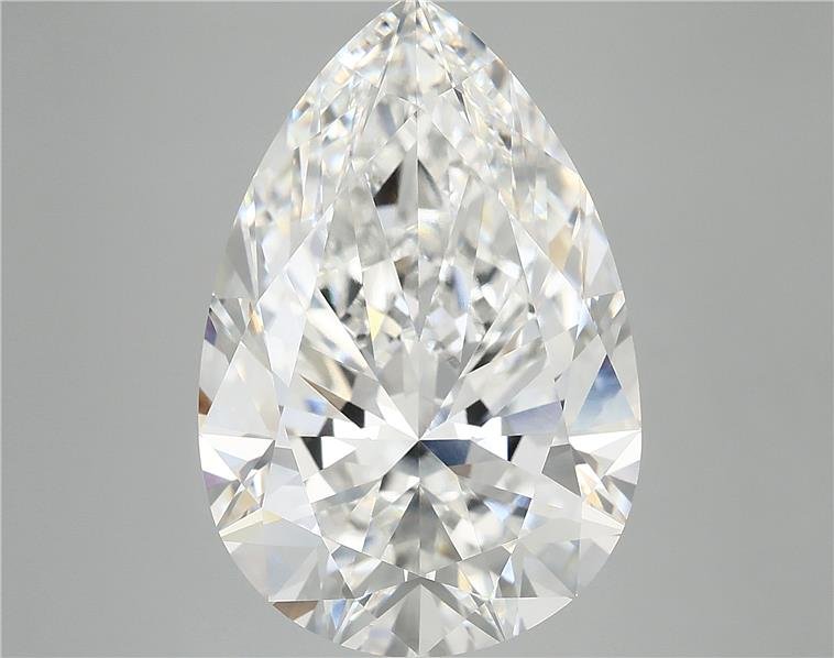 10.73ct F VVS2 Rare Carat Ideal Cut Pear Lab Grown Diamond