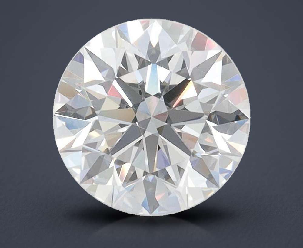 1.59ct E FL Rare Carat Ideal Cut Round Lab Grown Diamond