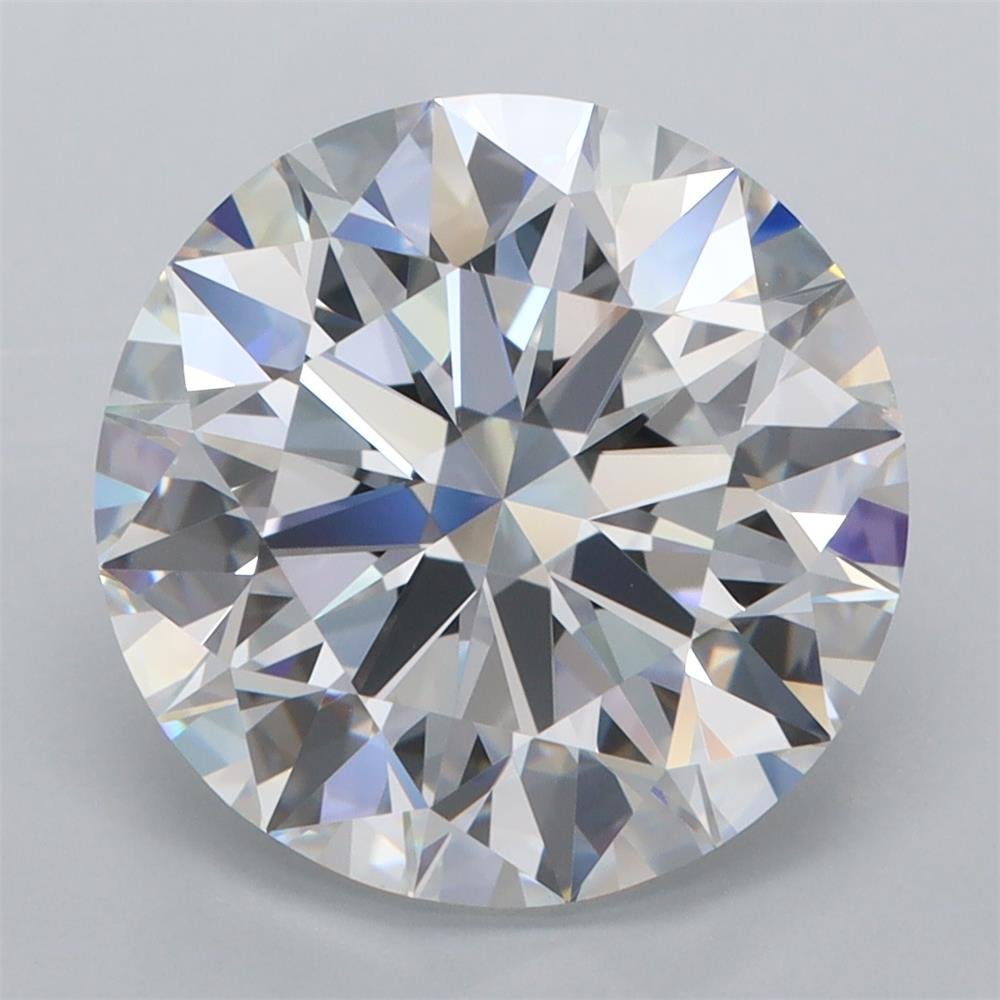 5.84ct D FL Rare Carat Ideal Cut Round Lab Grown Diamond