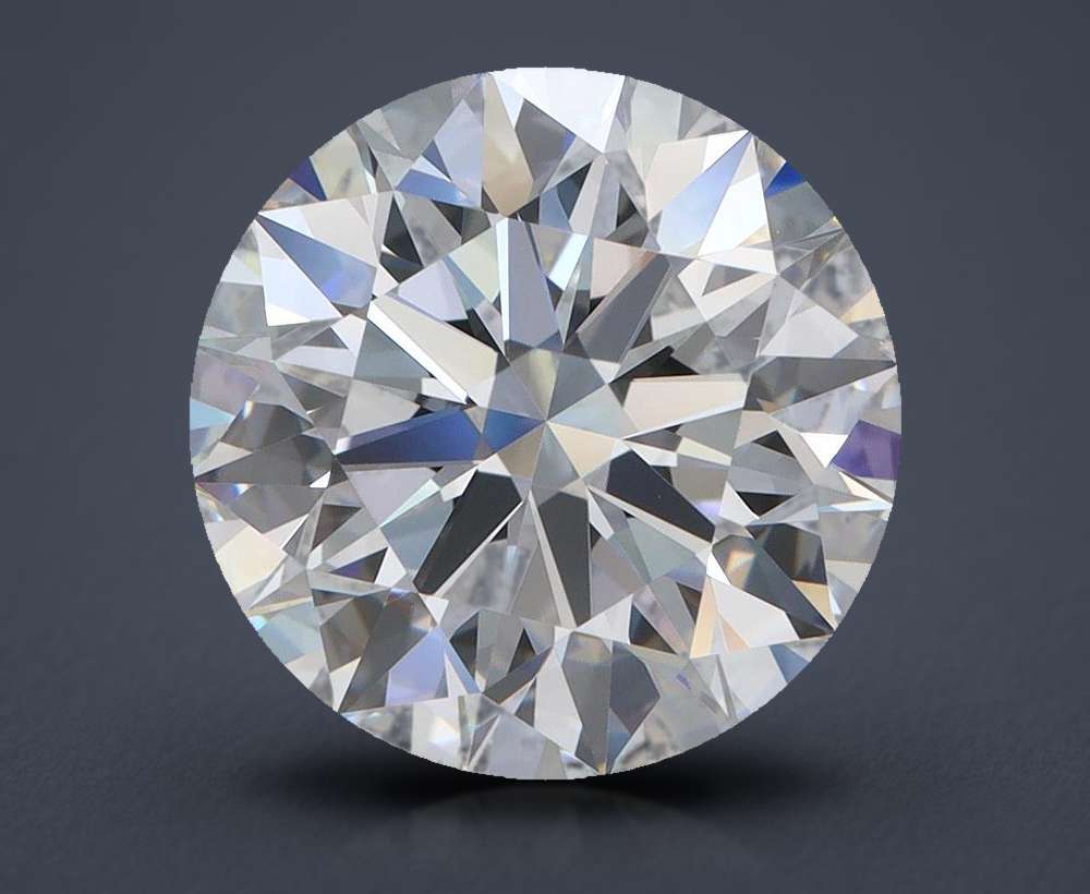 5.84ct D FL Rare Carat Ideal Cut Round Lab Grown Diamond