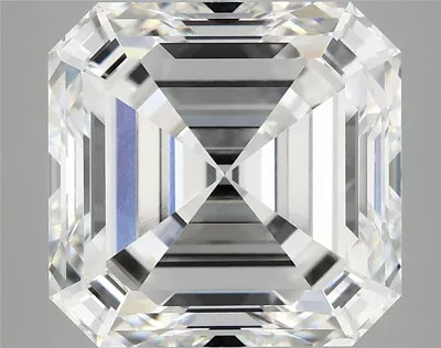8.27ct E VVS2 Excellent Cut Asscher Lab Grown Diamond
