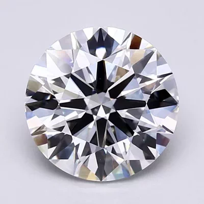 4.26ct D VVS2 Rare Carat Ideal Cut Round Lab Grown Diamond