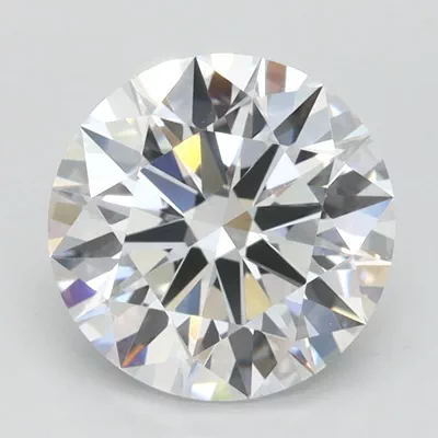 1.77ct D FL Rare Carat Ideal Cut Round Lab Grown Diamond