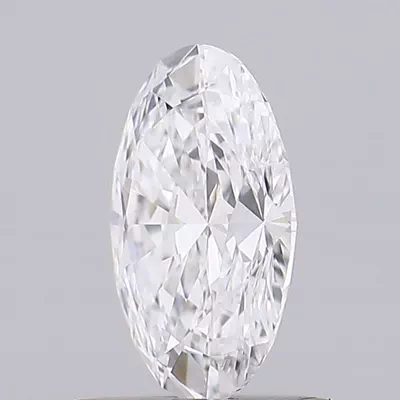 0.82ct D VVS1 Rare Carat Ideal Cut Oval Lab Grown Diamond