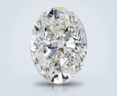 3.03ct J SI1 Very Good Cut Oval Diamond